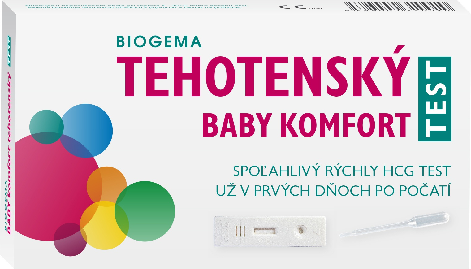 tehotenský baby test komfort