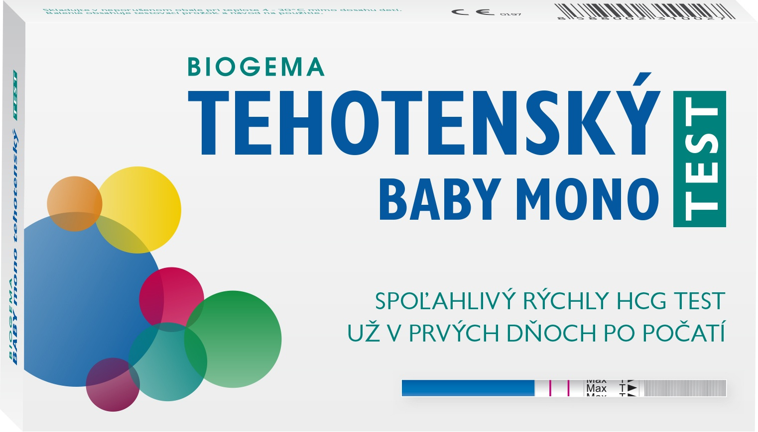 tehotenský baby test mono