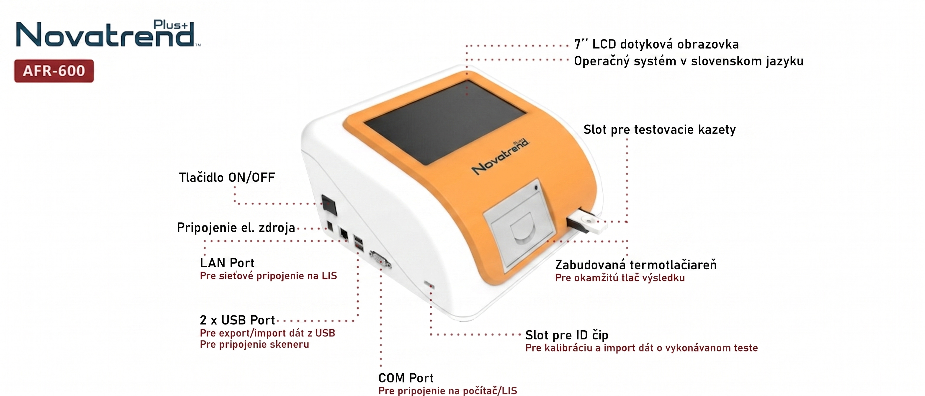 CRP analyzátor - Novatrend Plus - POCT analyzátor - BIOGEMA
